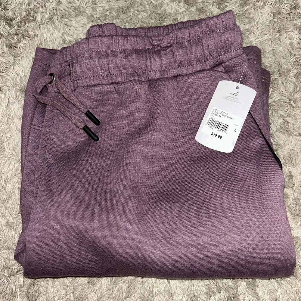 BCG Purple Jogger Shorts